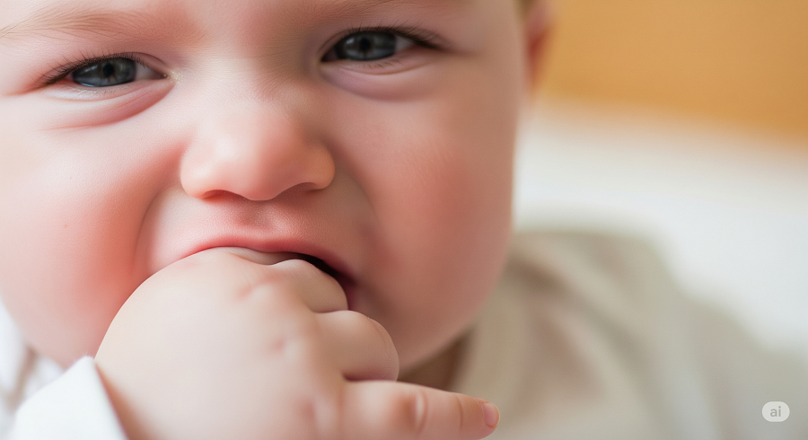 baby's teething pain