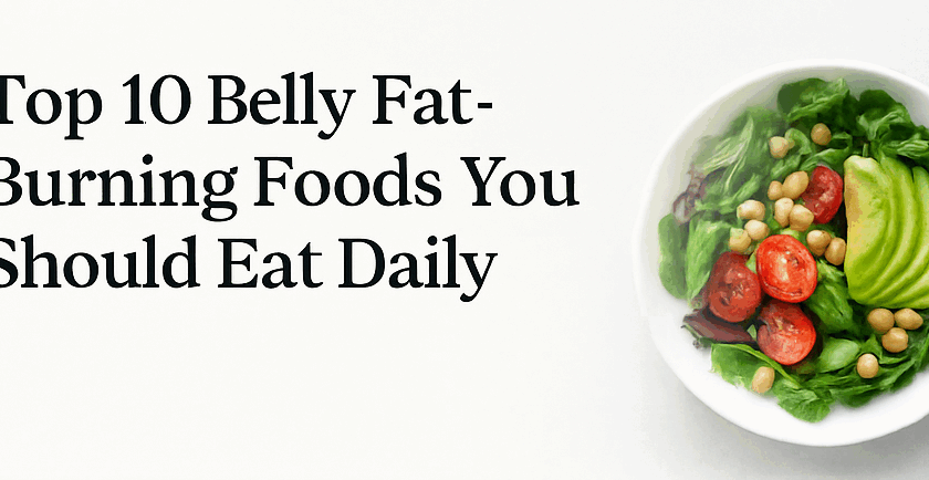 belly fat-burning foods